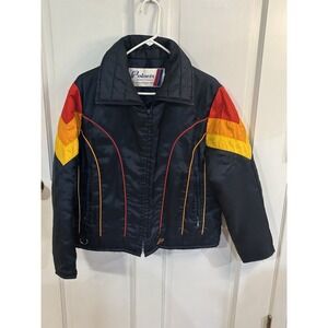 Vintage 70s Polaris Snowmobile Jacket Medium